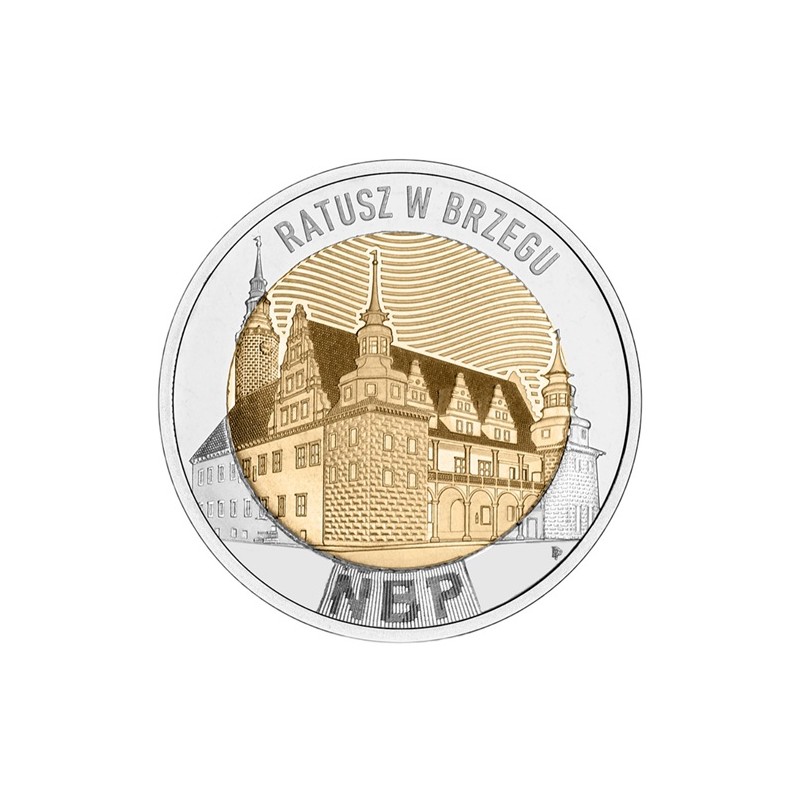 POLOGNE 5 Zloty Hôtel de ville de Brzeg 2025