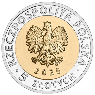 POLOGNE 5 Zloty Hôtel de ville de Brzeg 2025