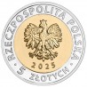 POLOGNE 5 Zloty Hôtel de ville de Brzeg 2025