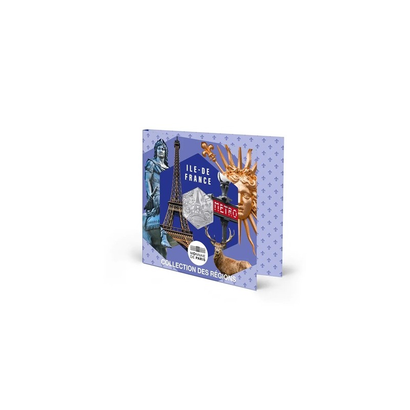 FRANCE 10 Euro Argent Hexagonale Ile de France 2026 ⏰