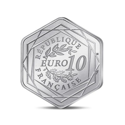 FRANCE 10 Euro Argent Hexagonale Ile de France 2026 ⏰