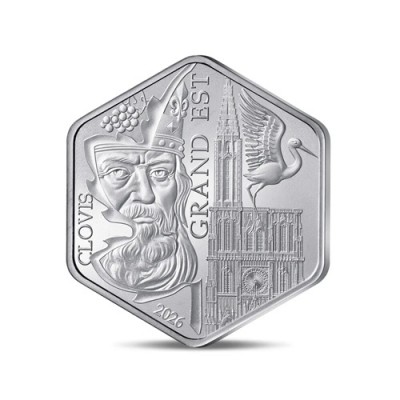 FRANCE 10 Euro Argent Hexagonale Ile de France 2026 ⏰