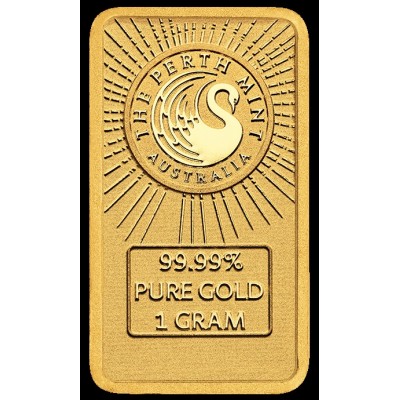 AUSTRALIE Lingotin Or 1 Gramme 999/1000 Dune ⏰
