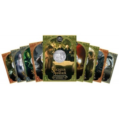 FRANCE Seigneur des Anneaux 10 EUROS x 9 ARGENT Vague 1 2026 ⏰