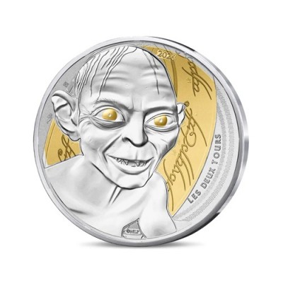 FRANCE Seigneur des Anneaux 10 EURO ARGENT Gollum 4/18 2026⏰