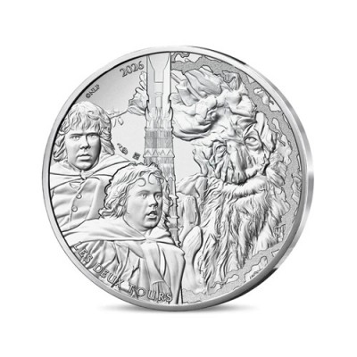 FRANCE Seigneur des Anneaux 10 EURO ARGENT Merry, Pippin et Sylvebarbe 5/18 2026⏰