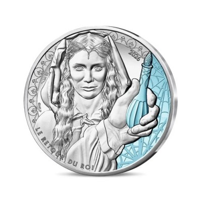 FRANCE Seigneur des Anneaux 10 EURO ARGENT  La fiole de Galadriel 7/18 2026⏰