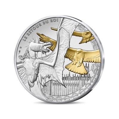 FRANCE Seigneur des Anneaux 10 EURO ARGENT Les aigles contre les bêtes ailées 9/18 2026