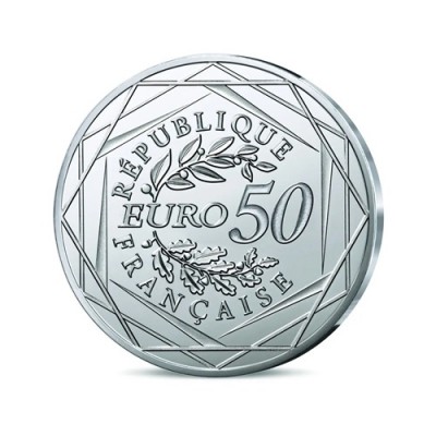 FRANCE Seigneur des Anneaux 50 EURO ARGENT Aragorn et Minas Tirith 2/4 ⏰