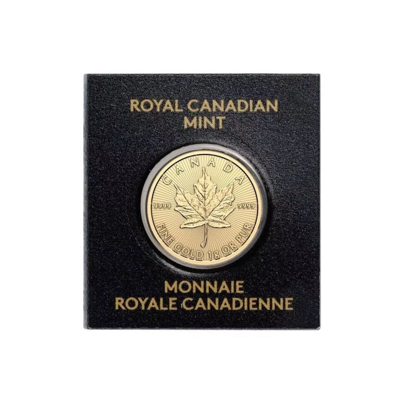 CANADA Maple Leaf 50 Cent 1 gramme or 2026