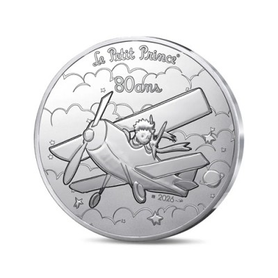 FRANCE 100 Euro Argent 80 Ans du Petit Prince 2026 ⏰