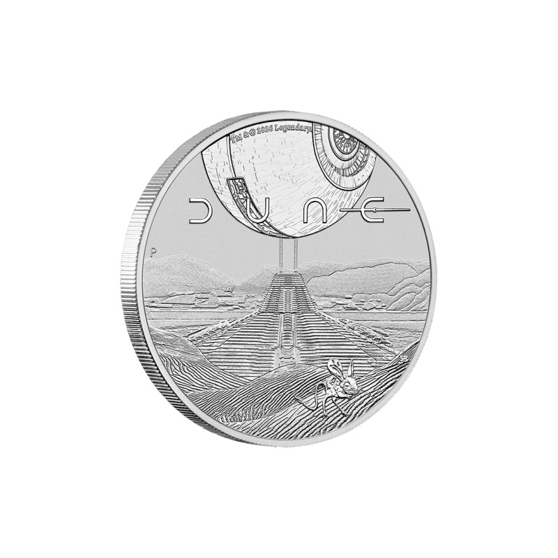 TUVALU 1 Dollar Argent 1 Once Dune 2026