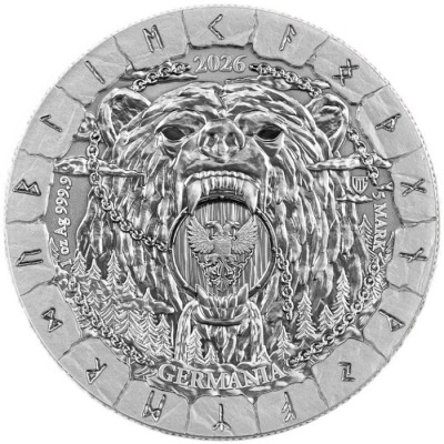 GERMANIA 5 Marks Argent 1 Once Bödvar saga : Loss 2026 ⏰