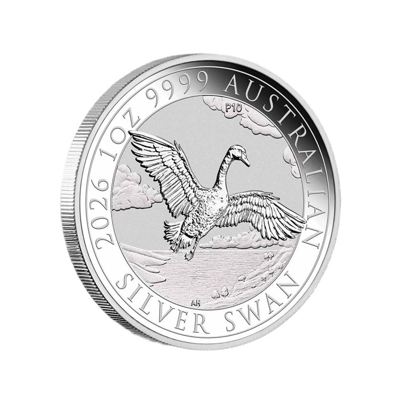 AUSTRALIE 1 Dollar Argent 1 Once Cygne 2026