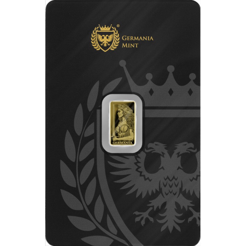 Germania Mint Lingotin Or 1/200 Once 999/1000 ⏰