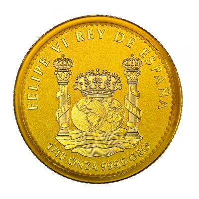 ESPAGNE 15 Cent Or 1/10 Once Aigle Impérial 2025 ⏰