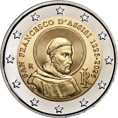 ITALIE 2 Euro Saint...