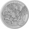 MALTE 5 Euro Argent 1 Once Aigle doré 2026 ⏰