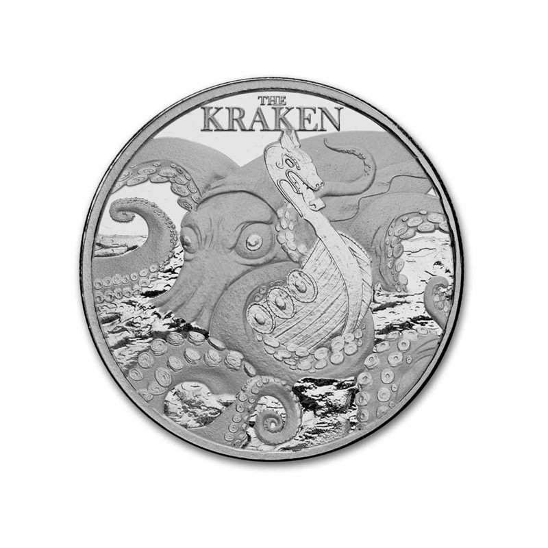 NIUE 1 Dollar Argent 1 Once Kraken 2026