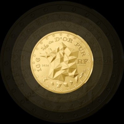 FRANCE 10 Euro Or 1/10 Once Marianne Or 2026 ⏰