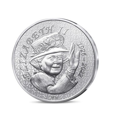 FRANCE 10 Euro Argent Elizabeth II 2026 ⏰
