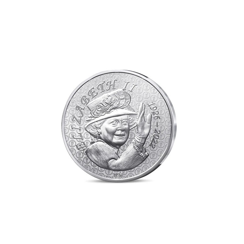 FRANCE 100 Euro Argent Elizabeth II 2026