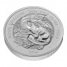 GRANDE BRETAGNE 5 Livres Argent 2 onces Tudor Beasts Dragon Royal 2026 ⏰