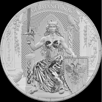 Médaille 4 Mark argent 1/2...