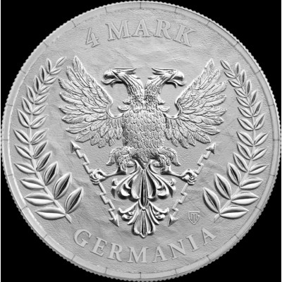 Médaille 4 Mark argent 1/2 Once Germania 2026 ⏰