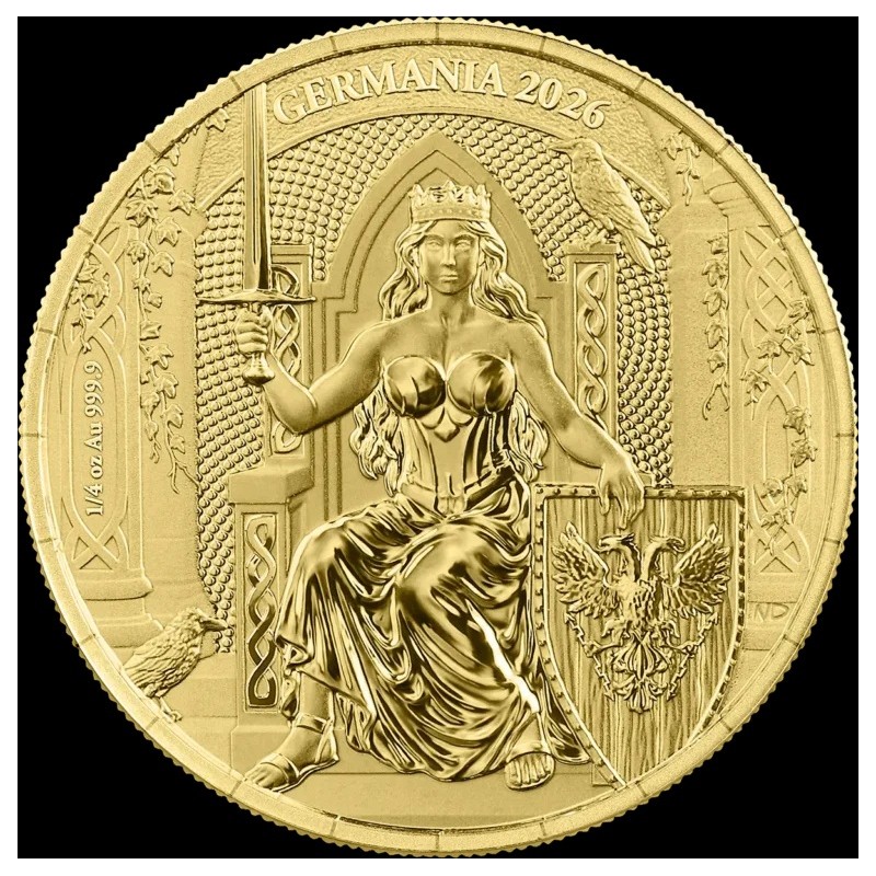 Médaille 30 Mark Or 1/4 Once Germania 2026 ⏰