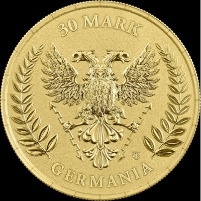 Médaille 30 Mark Or 1/4 Once Germania 2026 ⏰