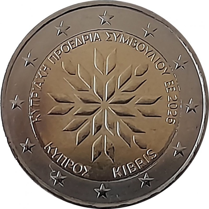 CHYPRE 2 Euro Présidence du conseil Européen 2026