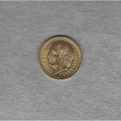 MEXIQUE 2,5 Pesos Or 1945