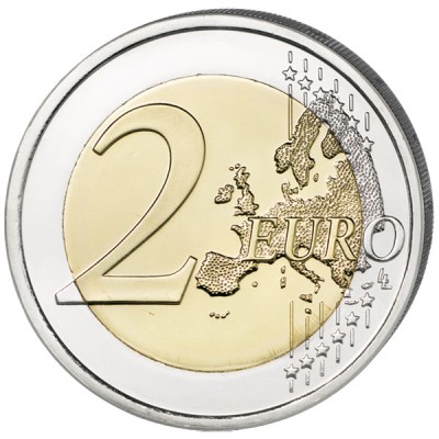 GRECE 2 Euro 150eme anniversaire union des iles ioniennes 2014 UNC