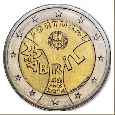 PORTUGAL 2 euro...