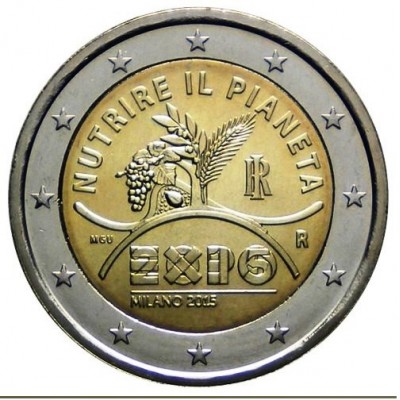 ITALIE 2 Euro Commémorative...