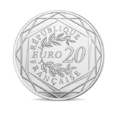 FRANCE 20 Euro Argent Marianne 2017