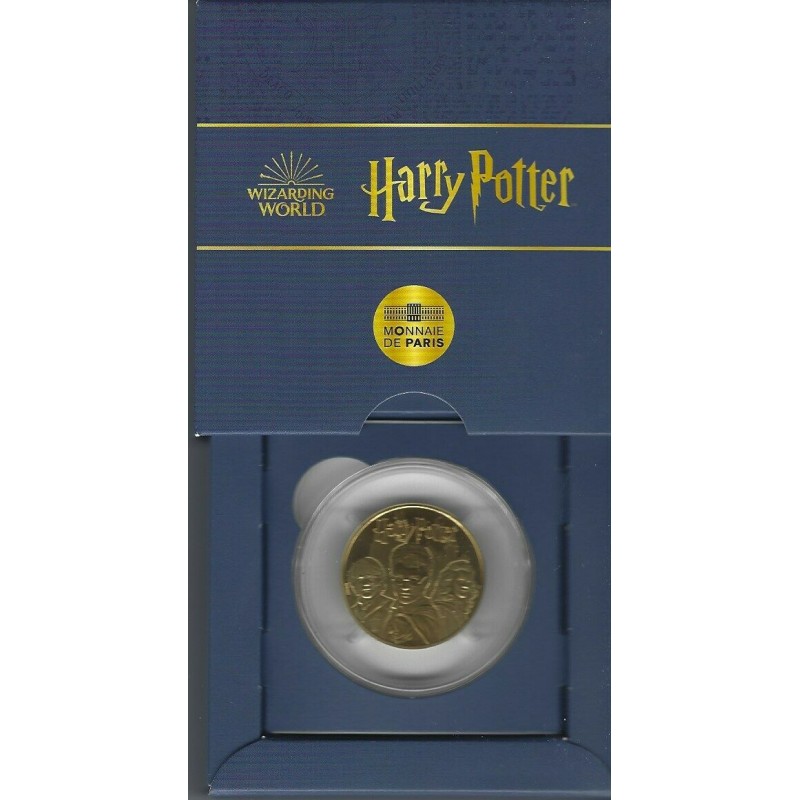 Collection Harry Potter 500 Euro Or les 3 Sorciers Harry Ron Hermione 2021